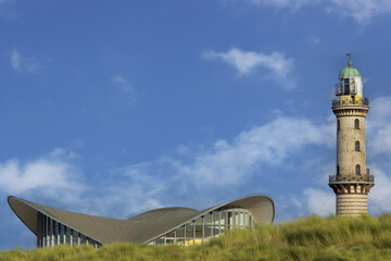 Fototapeta premium Warnemünde - Turmansicht