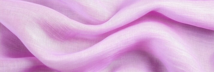 Obraz premium Fabric texture featuring fine details in a soft shade of purple with subtle lighting against a light background