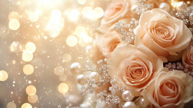 flower background, roses