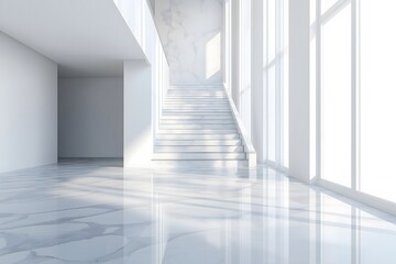 Upscale Hematite Hallway