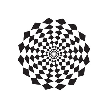 recommend clip art: Optical Illusion Pattern Artwork Design