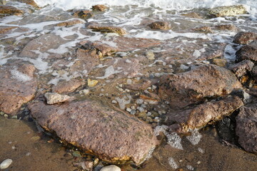 Rocks in the sea
