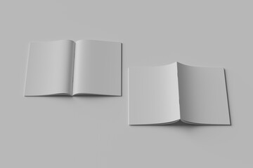 A4 Bifold Brochure Mockup