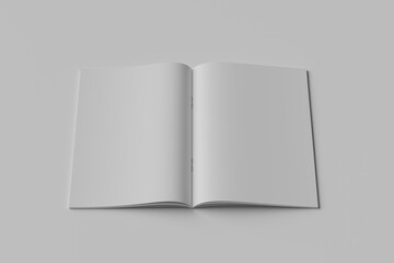 A4 Bifold Brochure Mockup