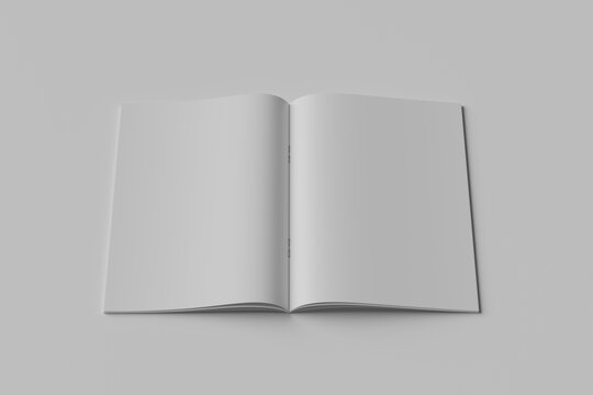 A4 Bifold Brochure Mockup