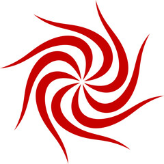 Obraz premium red tattoo