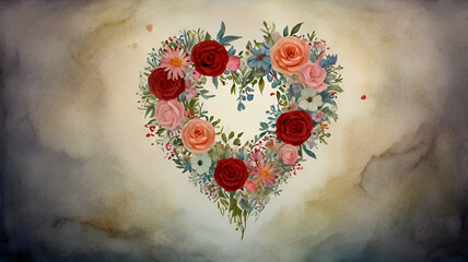 background with flowers