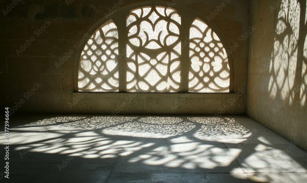 Poster light and shadow patterns