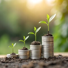 Money finance grow, ecology and money bank