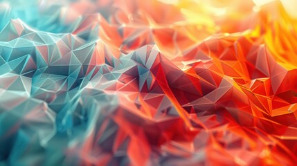 Abstract Polygonal Background