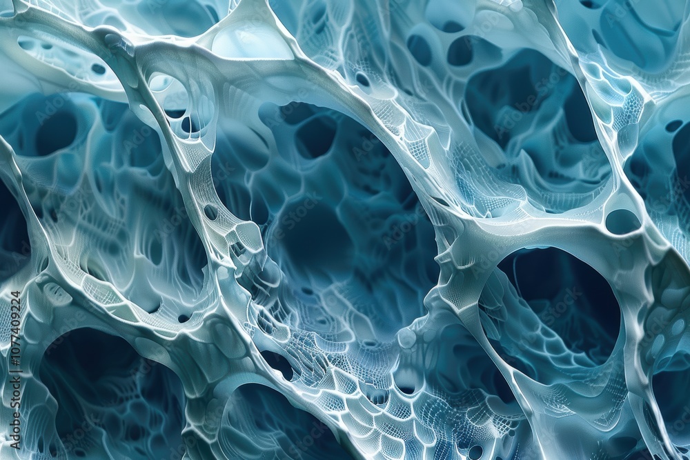 Poster high-resolution x-ray image revealing composite material layers and structures
