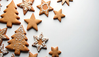 Christmas gingerbread cookies