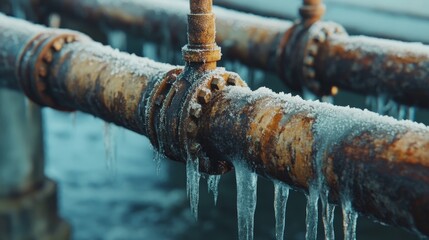 Frozen rusty water pipes  winter breakdowns and the role of generative artificial intelligence