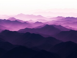 Obraz premium Purple Mountain Majesty