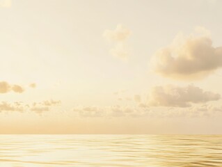 Golden Hour at Sea