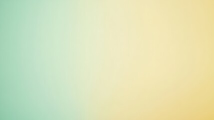 calm mint gradient fading into pale yellow for a fresh and warm look