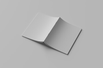 A4 Bifold Brochure Mockup