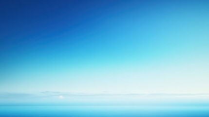 cool blue gradient from light to darker tones for a peaceful yet vibrant look