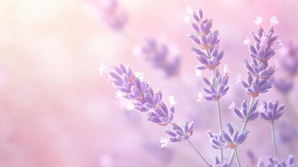 Fototapeta premium smooth gradient from pale pink to lavender for a romantic and dreamy look