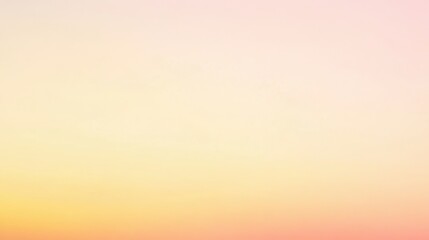 gentle gradient from pastel peach to light yellow for a soft and inviting atmosphere