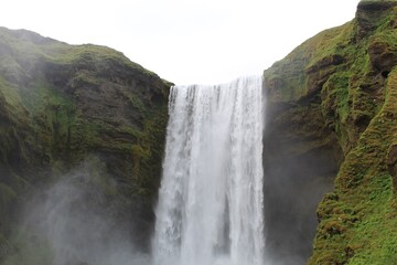 Waterfall in Iceland