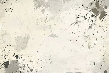 Fototapeta premium Abstract grunge texture in monochrome with splatter.