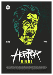 Exciting Horror Night event announcement for July