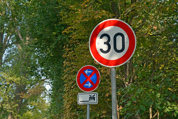 geschwindigkeitsbeschränkung