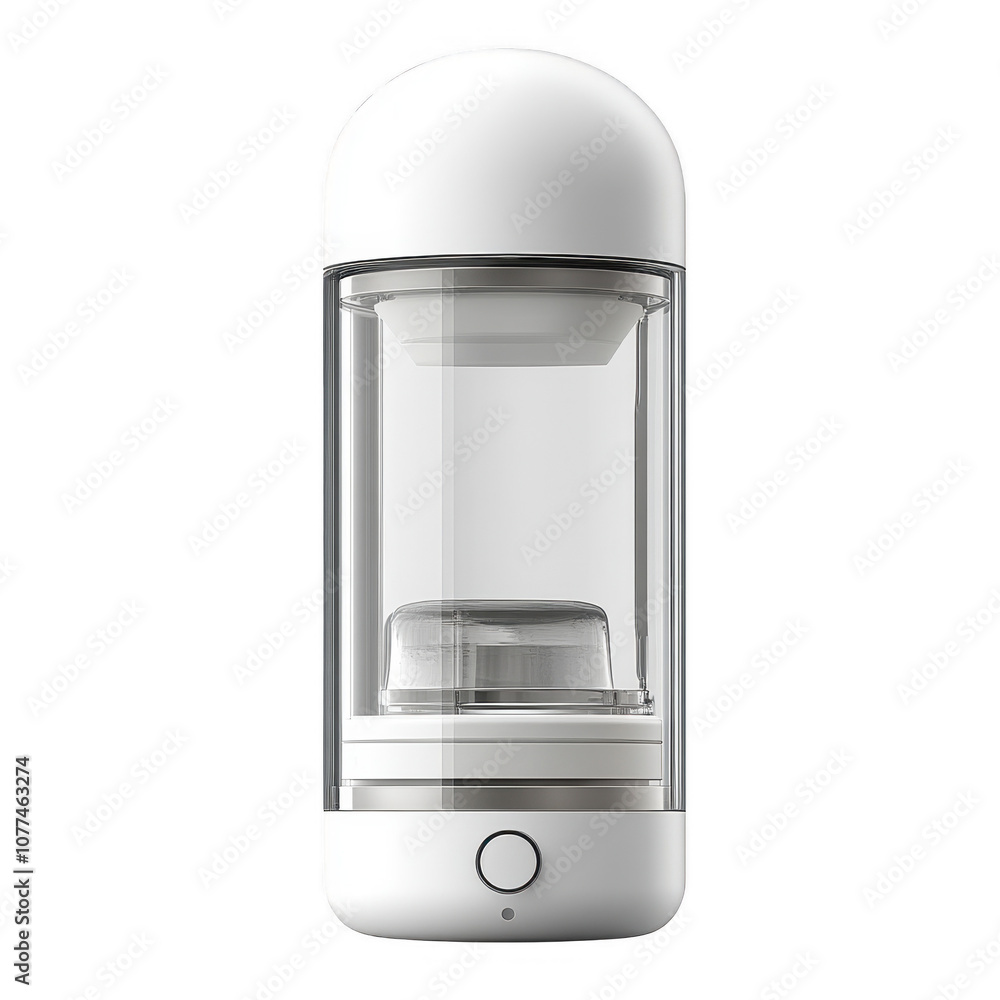 Poster modern smart home thermostat with automated temperature control