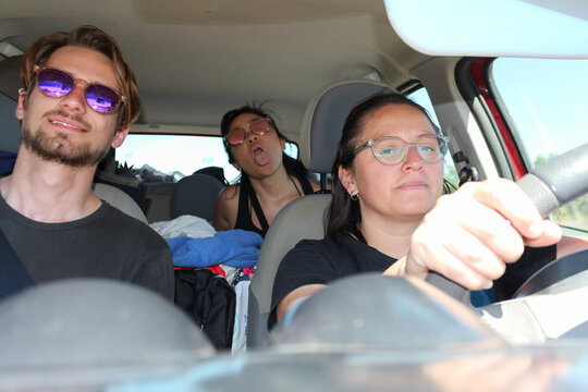 Friends on the road