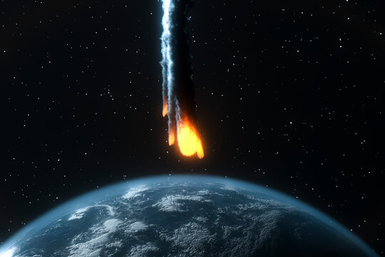 Meteor Shower Heading Towards Earth
