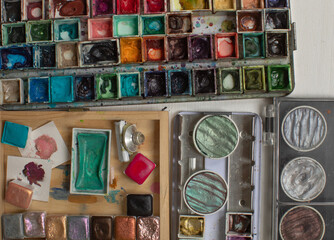 Different watercolors