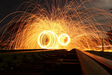 Steel wool tunnel
