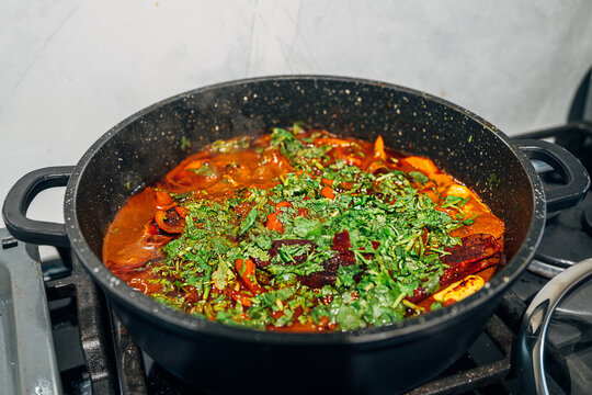 Savory Chraime Fish Stew For Shabbat