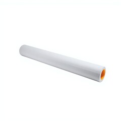 Essential Foam Roller Isolated on White Background for Fitness, Rehabilitation, and Muscle Relaxation