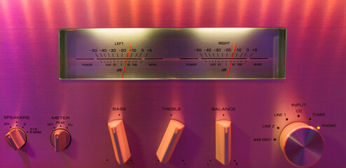 Vintage Stereo Amplifier