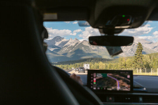 Forest Road in Banff