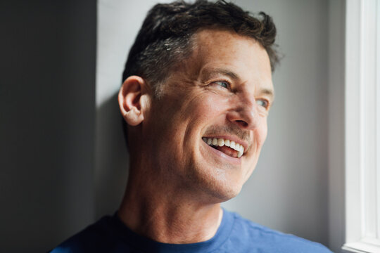 Smiling man