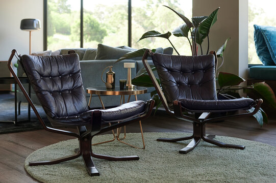 Modern home with Scandi furniture 