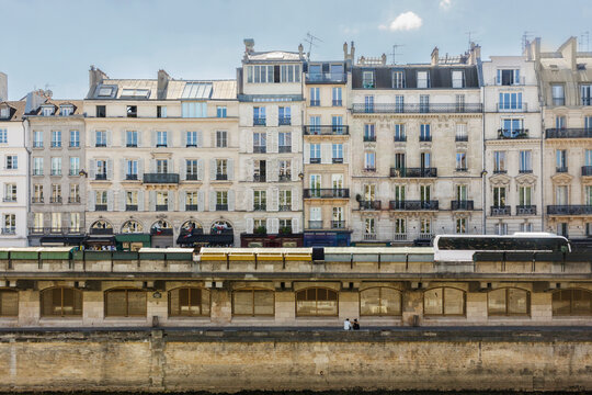  buildings along the Seine River 