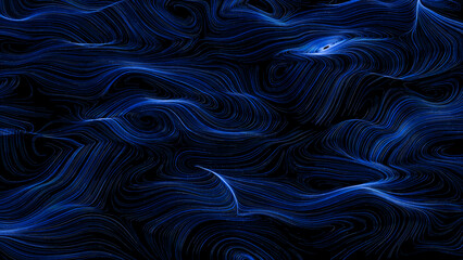 Futuristic abstract background with soft technological shapes