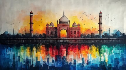 Celebrating India's spirit through colors of heritage