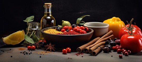 Spices and Vegetables for a Culinary Delight