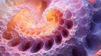 A vibrant fractal design showcasing swirling patterns and colors.