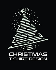 Christmas Vector T-Shirt Design