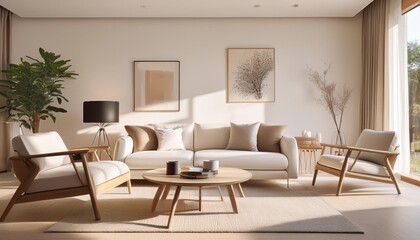 modern living room with fireplace
