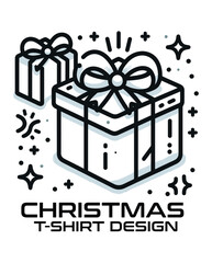 Christmas Vector T-Shirt Design