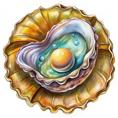 Oyster with Pearl