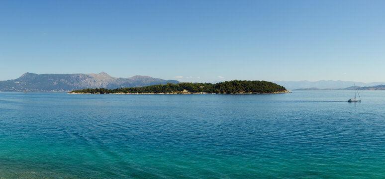 Lazareto Island in Corfu