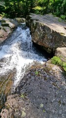In the headwaters of the elbe at Spindler mill in the czech republic